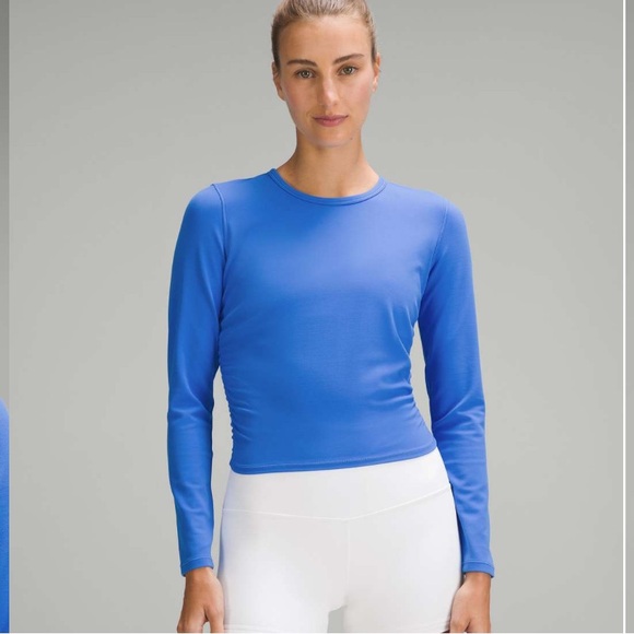 lululemon athletica Tops - lululemon athletica Blue Long Sleeve Top